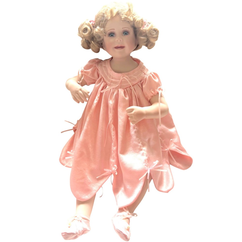 Linda Murray AEL 2003 "Tippi" Artist Doll Blonde Blue Eyes Pink Dress 19"